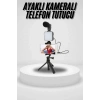 Akıllı Telefon Vlog Kiti Tripod Mini Mikrofonlu Telefon Tutucu