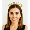 Altın Renk Team Bride Taç Plastik – Gelin ve Nedime Tacı