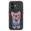 Apple iPhone 11 Cute Desenli Kapak - Siyah