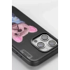 Apple iPhone 11 Cute Desenli Kapak - Siyah