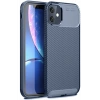 Apple iPhone 11 Kılıf Auto Focus Karbon Kapak - Lacivert