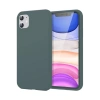 Apple iPhone 11 Kılıf First Silikon - Koyu Yeşil