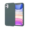 Apple iPhone 11 Kılıf First Silikon - Koyu Yeşil