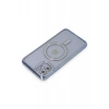 Apple iPhone 11 Kılıf Joke Simli Magneticsafe Kılıf - Mavi