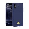Apple iPhone 11 Kılıf Kelvin Kartvizitli Silikon - Lacivert