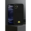 Apple iPhone 11 Kılıf Kelvin Kartvizitli Silikon - Lacivert