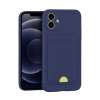 Apple iPhone 11 Kılıf Kelvin Kartvizitli Silikon - Lacivert