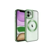 Apple iPhone 11 Kılıf Kross Magneticsafe Kapak - Koyu Yeşil