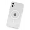 Apple iPhone 11 Kılıf Magneticsafe Şeffaf Silikon - Şeffaf