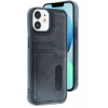 Apple iPhone 11 Kılıf Sara Kartvizitli Deri Kılıf - Siyah