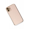 Apple iPhone 11 Kılıf Volet Silikon - Pembe