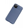 Apple iPhone 11 Pro Kılıf Auto Focus Karbon Kapak - Lacivert