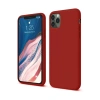 Apple iPhone 11 Pro Kılıf First Silikon - Bordo