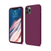 Apple iPhone 11 Pro Kılıf First Silikon - Mürdüm