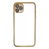 Apple iPhone 11 Pro Kılıf Lensli Silikon - Gold