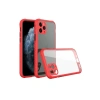 Apple iPhone 11 Pro Kılıf Miami Şeffaf Silikon - Kırmızı