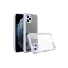 Apple iPhone 11 Pro Kılıf Miami Şeffaf Silikon - Lila