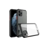 Apple iPhone 11 Pro Kılıf Miami Şeffaf Silikon - Siyah