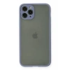 Apple iPhone 11 Pro Kılıf Montreal Silikon Kapak - Gri
