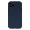 Apple iPhone 11 Pro Kılıf Nano içi Kadife Silikon - Lacivert