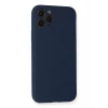 Apple iPhone 11 Pro Kılıf Nano içi Kadife Silikon - Lacivert