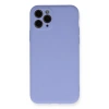 Apple iPhone 11 Pro Kılıf Nano içi Kadife Silikon- Lila