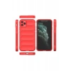 Apple iPhone 11 Pro Kılıf Optimum Silikon - Kırmızı