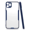 Apple iPhone 11 Pro Kılıf Platin Silikon - Lacivert