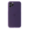 Apple iPhone 11 Pro Kılıf PP Ultra İnce Kapak - Mor