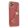 Apple iPhone 11 Pro Max Kılıf Esila Silikon - Kırmızı