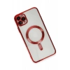 Apple iPhone 11 Pro Max Kılıf Kross Magneticsafe Kapak - Kırmızı