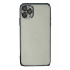 Apple iPhone 11 Pro Max Kılıf Lensli Silikon - Siyah