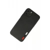 Apple iPhone 11 Pro Max Kılıf Loop Deri Silikon - Siyah