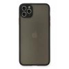 Apple iPhone 11 Pro Max Kılıf Montreal Silikon Kapak - Siyah