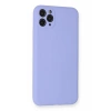 Apple iPhone 11 Pro Max Kılıf Nano içi Kadife Silikon - Lila