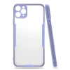 Apple iPhone 11 Pro Max Kılıf Platin Silikon - Lila