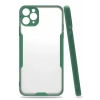 Apple iPhone 11 Pro Max Kılıf Platin Silikon - Yeşil