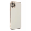 Apple iPhone 11 Pro Max Kılıf Volet Silikon - Beyaz