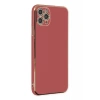 Apple iPhone 11 Pro Max Kılıf Volet Silikon - Kırmızı