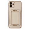 Apple iPhone 12 Kılıf Coco Elit Kapak - Gold