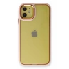 Apple iPhone 12 Kılıf Dora Kapak - Pudra