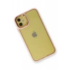 Apple iPhone 12 Kılıf Dora Kapak - Pudra
