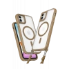 Apple iPhone 12 Kılıf Enka Magsafe Silikon Kılıf - Desert