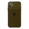 Apple iPhone 12 Kılıf Fly Lens Silikon - Siyah