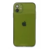 Apple iPhone 12 Kılıf Fly Lens Silikon - Yeşil