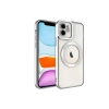 Apple iPhone 12 Kılıf Kross Magneticsafe Kapak - Gümüş