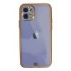 Apple iPhone 12 Kılıf Liva Taşlı Silikon - Pembe