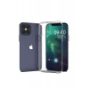 Apple iPhone 12 Kılıf Lüx Şeffaf Silikon