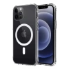 Apple iPhone 12 Kılıf Magneticsafe Şeffaf Silikon - Şeffaf