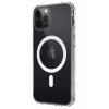 Apple iPhone 12 Kılıf Magneticsafe Şeffaf Silikon - Şeffaf